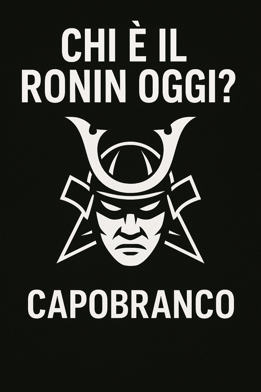 Ronin 00: lo streetwear del guerriero moderno