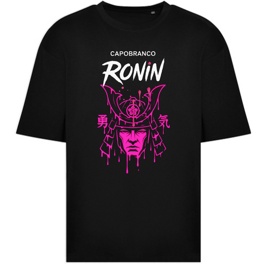 T-Shirt Oversize T-shirt oversize ronin capobranco logo samurai led